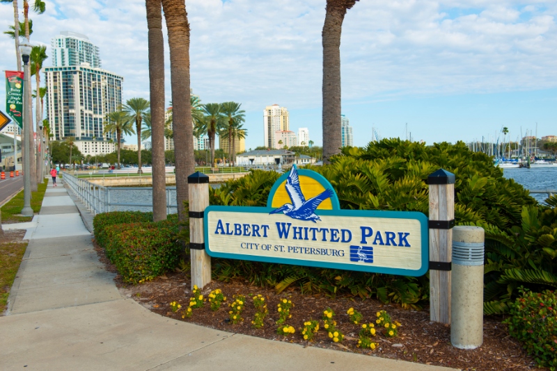 Albert Whitted Park in St. Petersburg, Florida