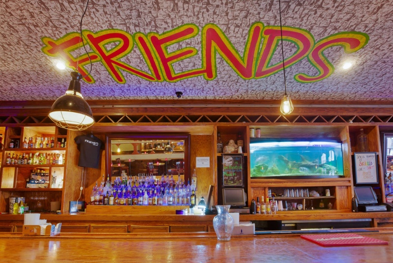 Friends Bar interior 