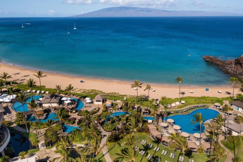 Sheraton Maui Resort & Spa aerial view