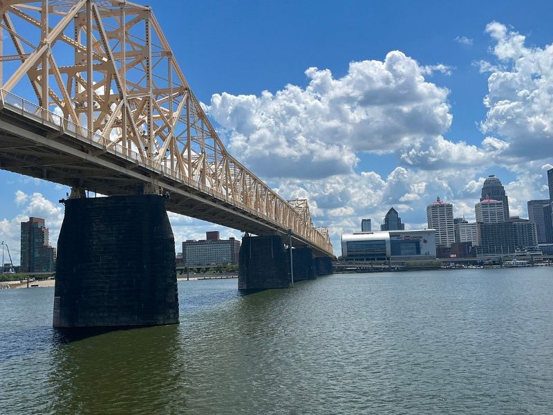 On the waterfront, take a scenic ride aboard the historic Belle of Louisville steamboat, offering beautiful views of the city skyline.