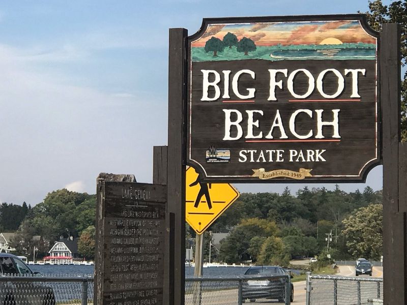 Big Foot Beach State Park is a must-visit destination when exploring Lake Geneva.