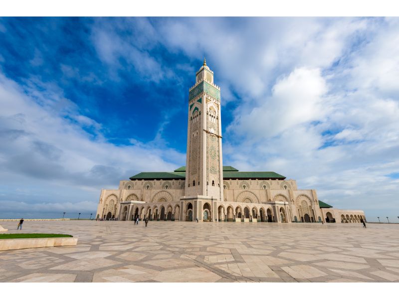 Casablanca, Morocco at Hassan II Mosque.