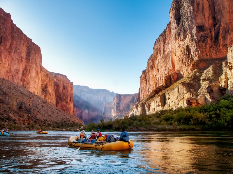 Colorado River offers numerous options such as kayaking, fishing, and rafting