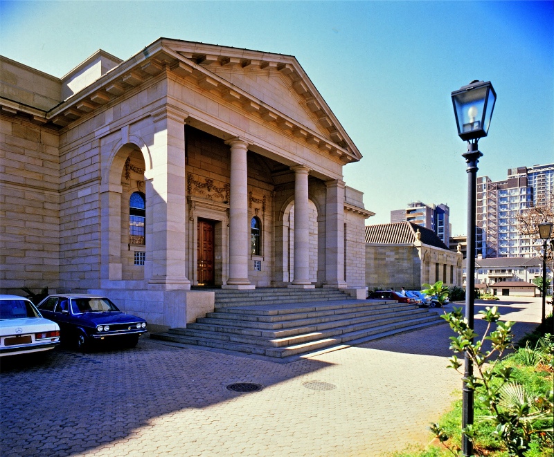 Front of Johannesburg Art gallery