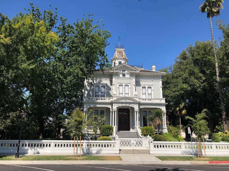 Located in the historic downtown of Modesto, California, the McHenry Mansion is a 19th-century Victorian-Italianate house museum.