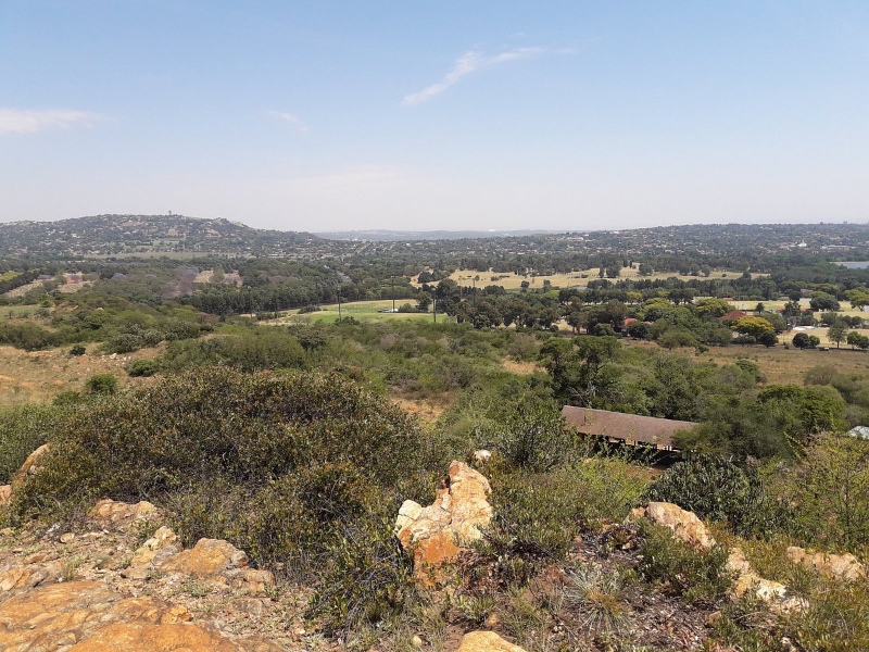 Aerial View of Melville Koppies Nature Reserve