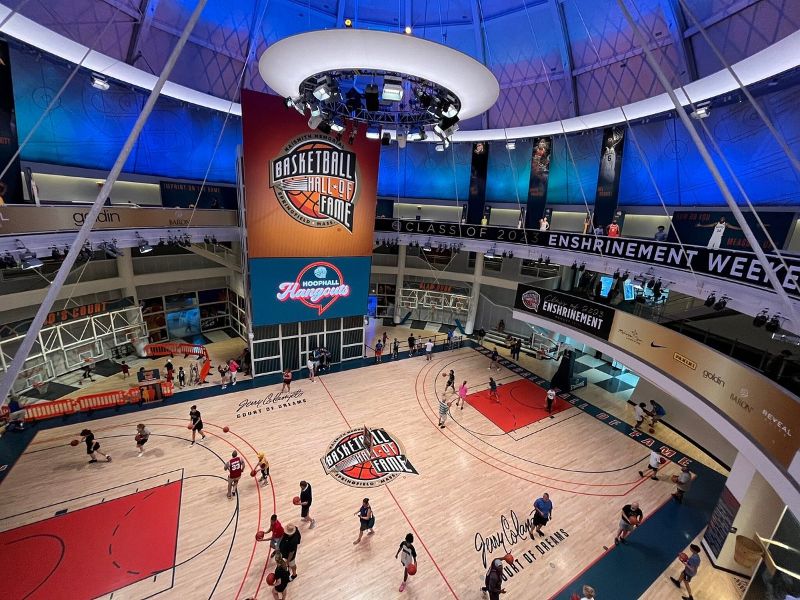 The Naismith Memorial Basketball Hall of Fame is a must-visit for basketball fans.