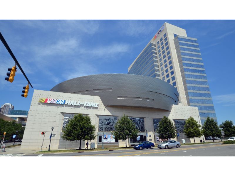 Located in Uptown Charlotte, the NASCAR Hall of Fame is a must-see for auto racing fans