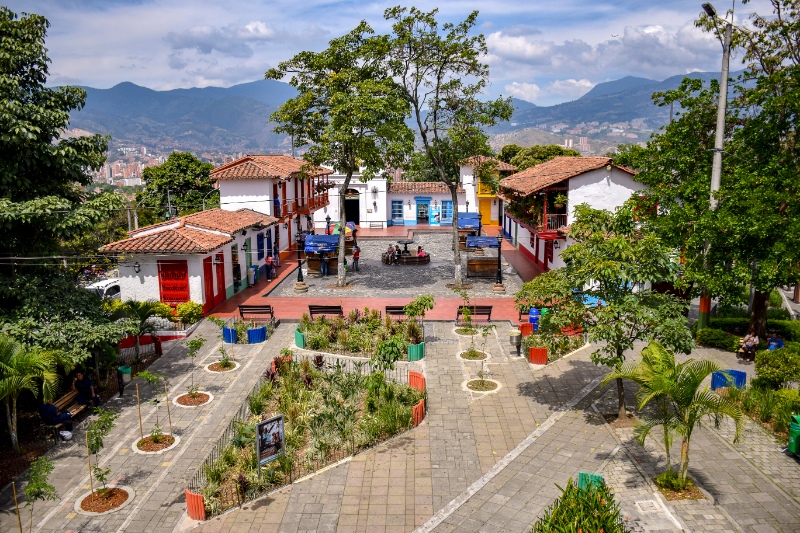 "Pueblito Paisa" in Medellín, Colombia 