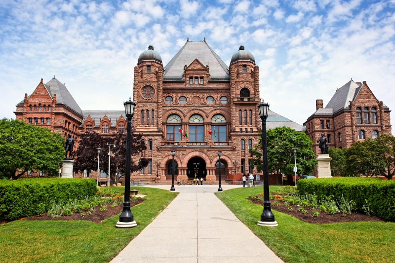 Ontario Legislative Building at Queen's Park