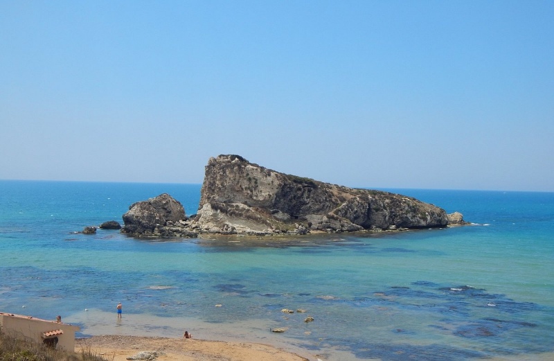 Rock Formation in Spiaggia della Rocca