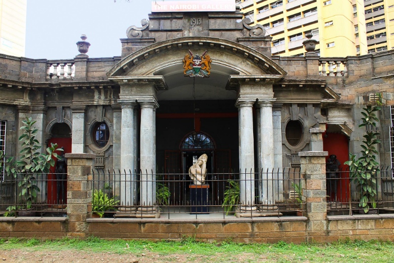 Front of The Nairobi Gallery