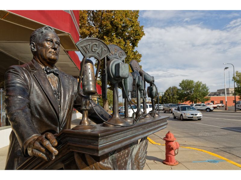 Downtown Rapid City welcomes visitors with a unique display of art and history: the City of Presidents.