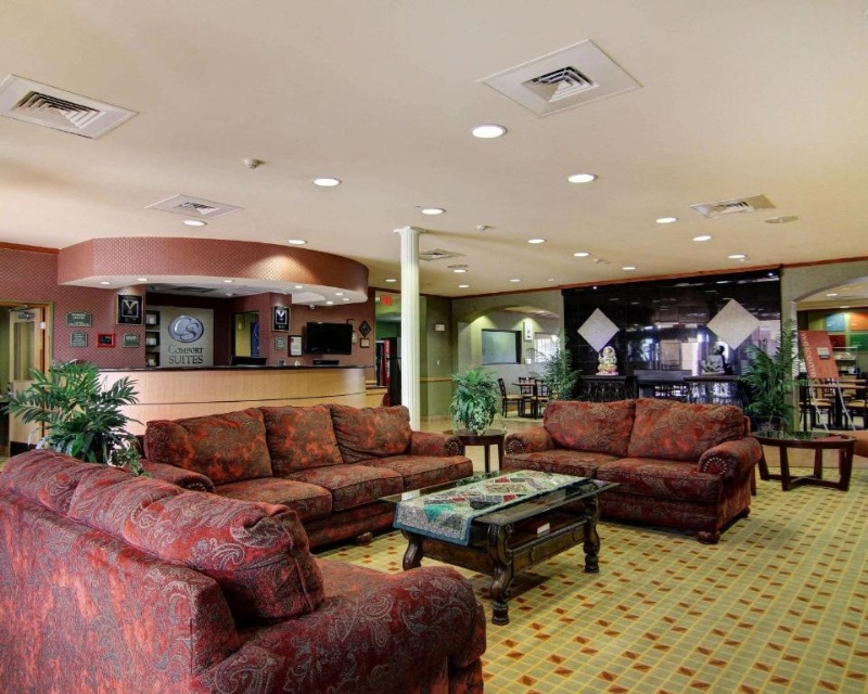Comfort Suites El Paso West Lobby Interior