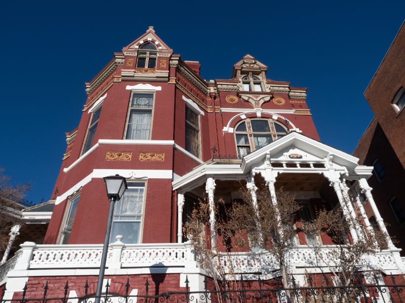 The Copper King Mansion is a beautiful historical building that was once the home of the first copper king in Butte, Montana.
