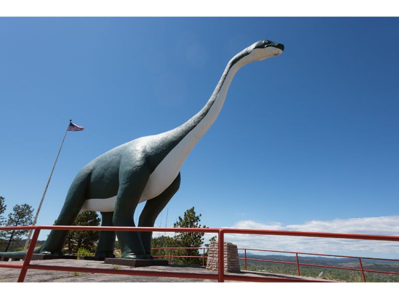 Rapid City's Dinosaur Park is a thrilling adventure for young and old alike. Perched high upon the city's skyline, the park offers breathtaking views and an incredible opportunity to explore life-sized replicas of dinosaurs.