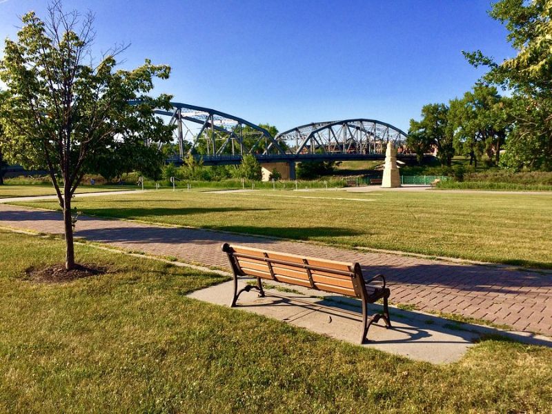 Grand Forks offers a variety of hiking trails for outdoor enthusiasts.
