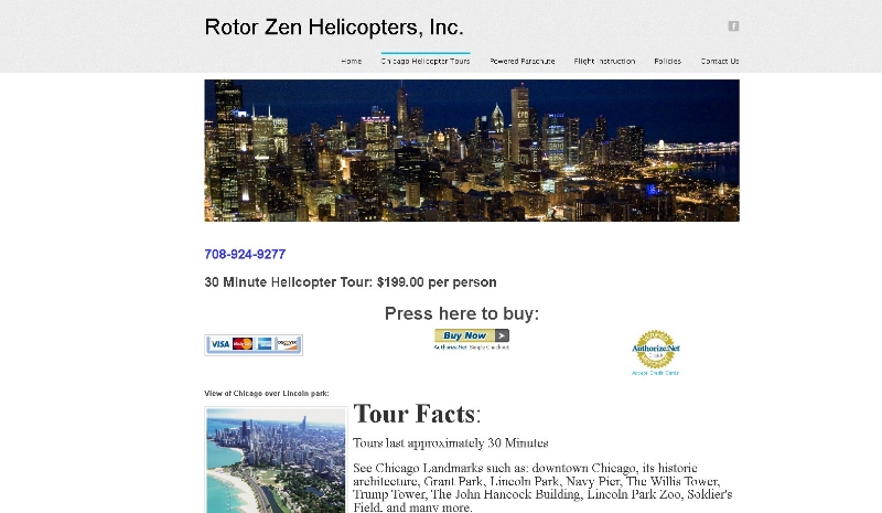 Rotor Zen Helicopters Chicago Helicopter Tours
