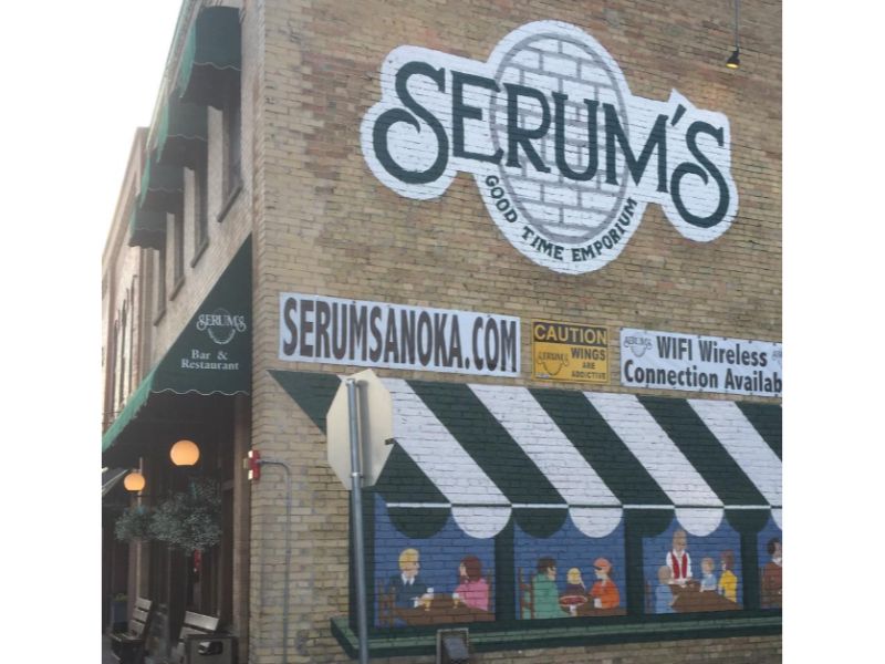 Serum's Good Time Emporium combines modern dining with an old-fashioned atmosphere in Anoka's oldest building.