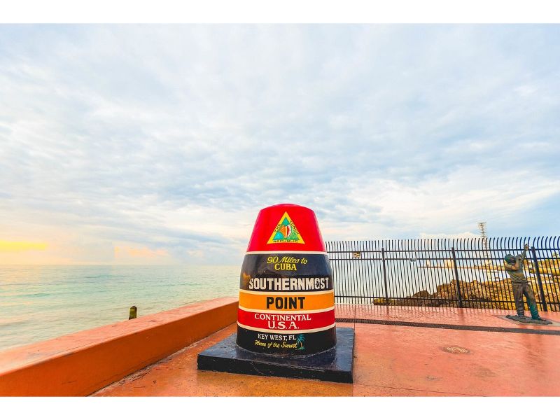 Southernmost Point iconic monument
