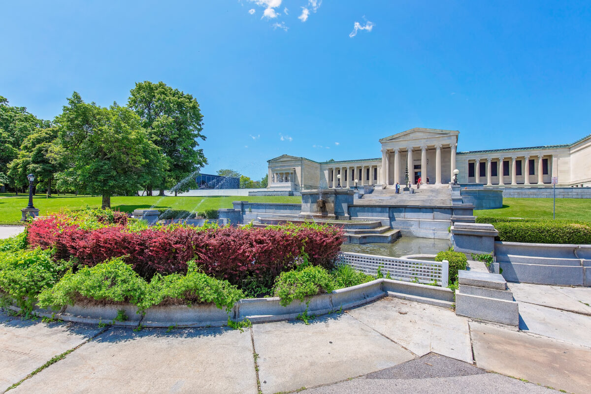 Albright-Knox Art Gallery, a major showplace for modern art and contemporary art
