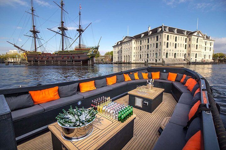 Amsterdam Luxury Guided Sightseeing Canal Cruise