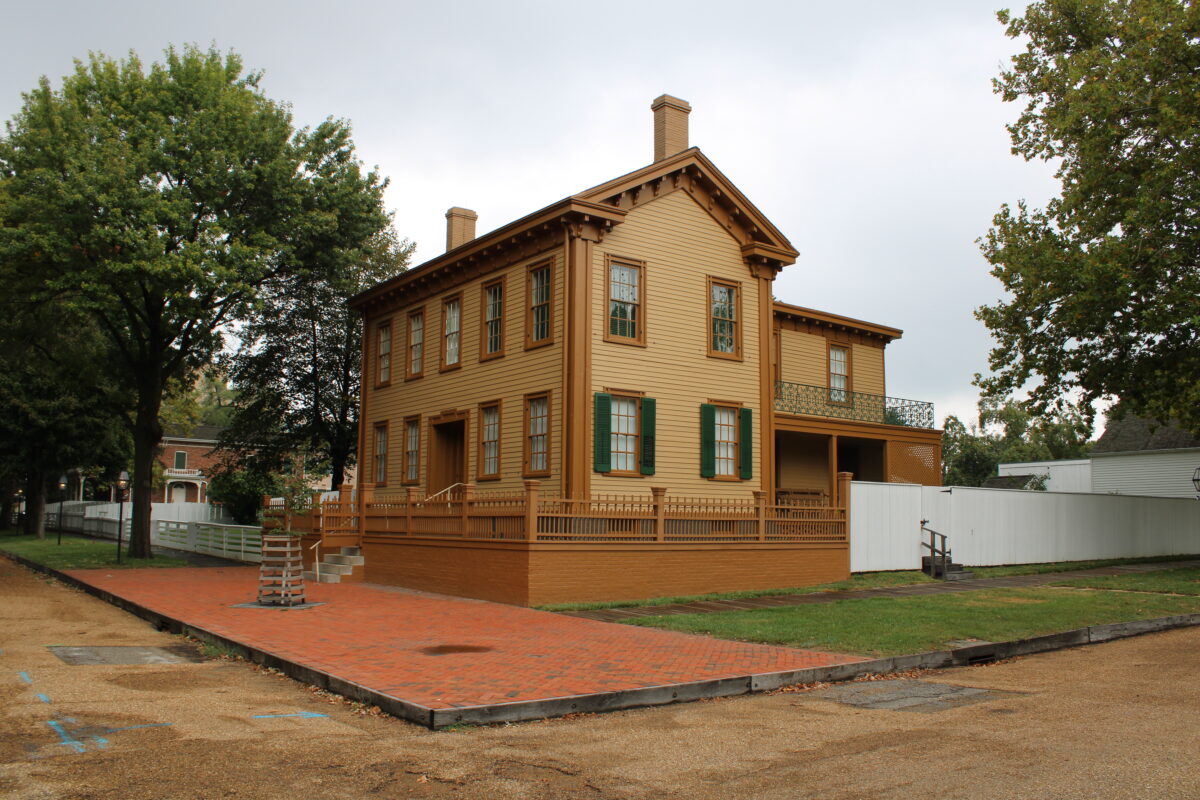 Springfield, Illinois, USA, Original Abraham Lincoln house.