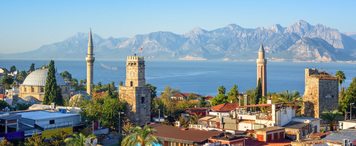 old turkish town, Antalya.