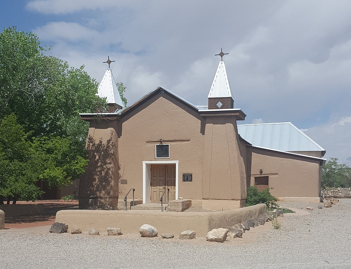 Historic San Ysidro Catholic Church in Corrales New Mexico