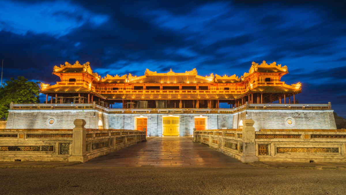 Imperial City Entrance, Hue, Vietnam.