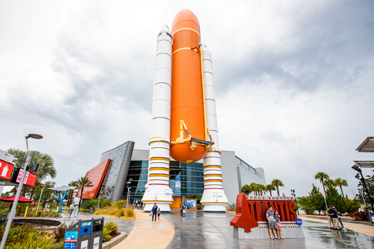 Atlantis Rocket carrier at Kennedy Space Center Visitor Complex