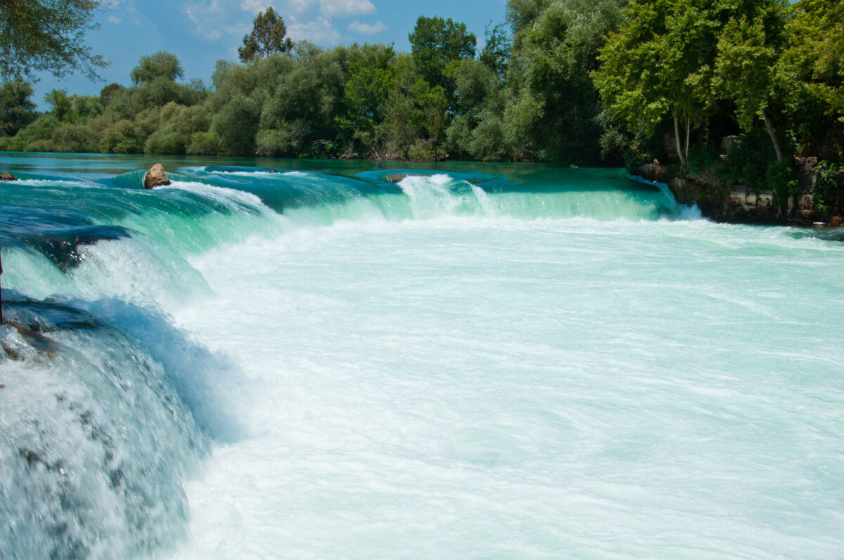 Manavgat River in Turkey