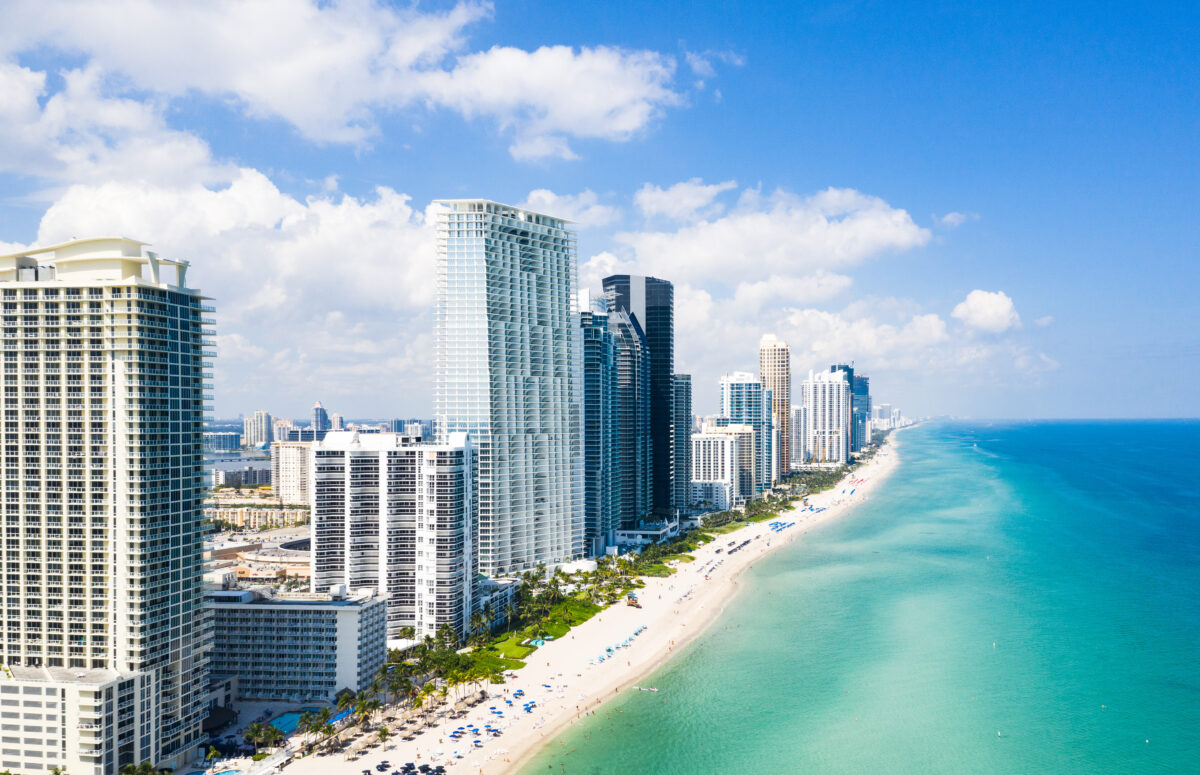 Miami Beach Aerial view