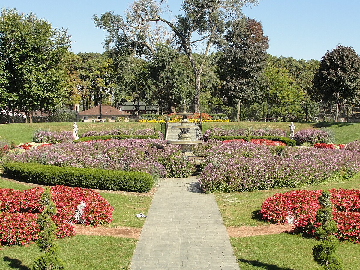 Sunken Garden in Phillips Park