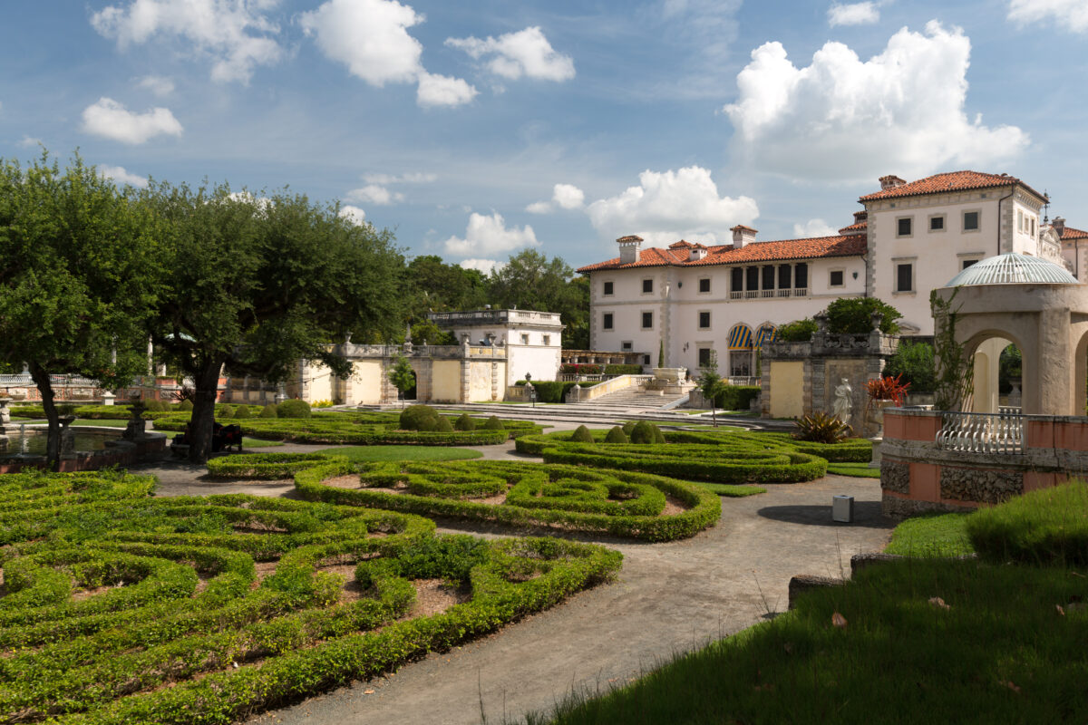 Vizcaya Museum & Gardens in Miami, Florida