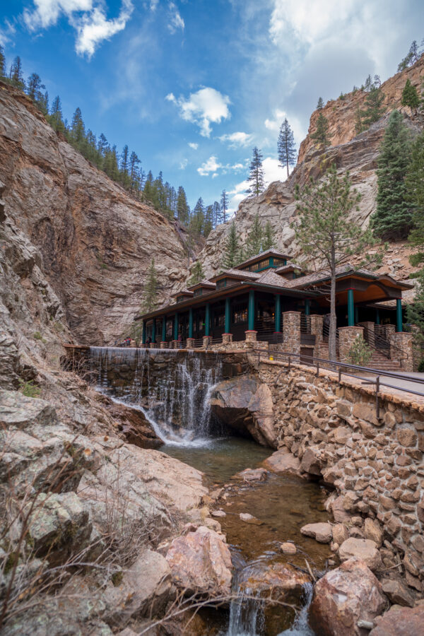 Broadmoor Seven Falls in Colorado Springs, Colorado