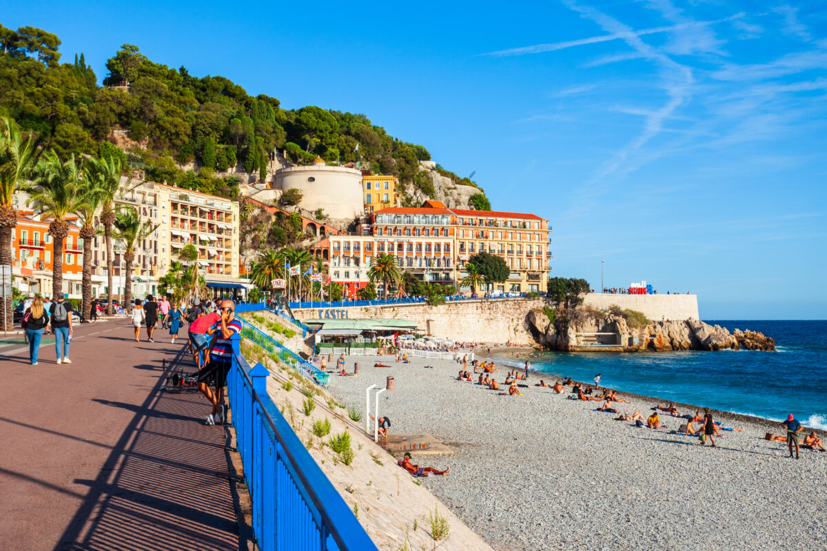 The featured image captures the elegance of Nice, France, showcasing the convenience and availability of Uber as a modern transportation option against the backdrop of the French Riviera.