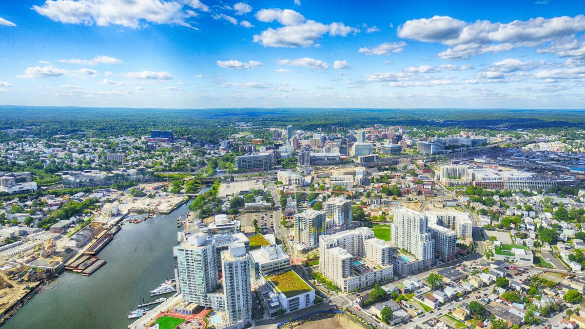 Stamford Connecticut Skyline