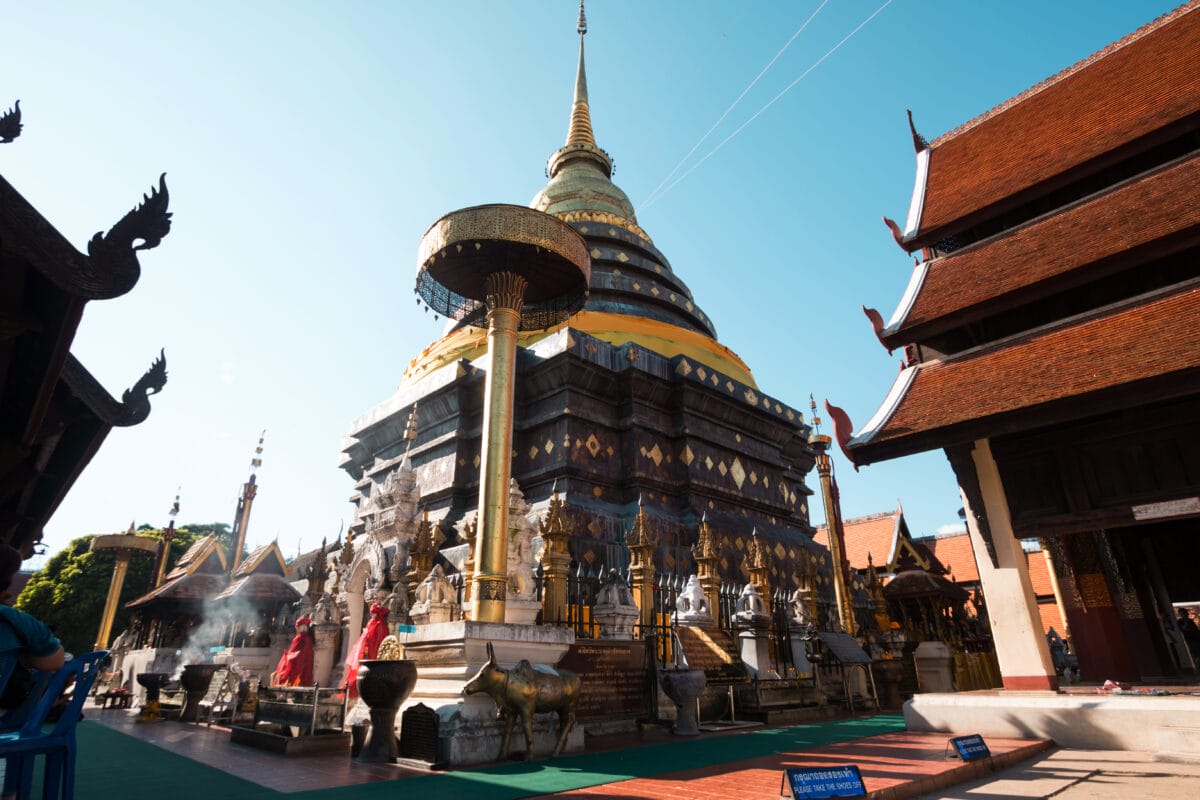 Wat Phra That Lampang Luang in Thailand