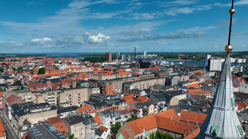View from the top of Aalborg 