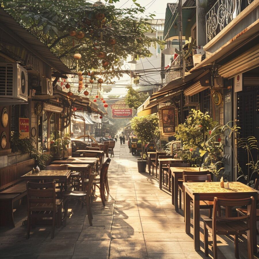 Outdoor Dining in Bangkok