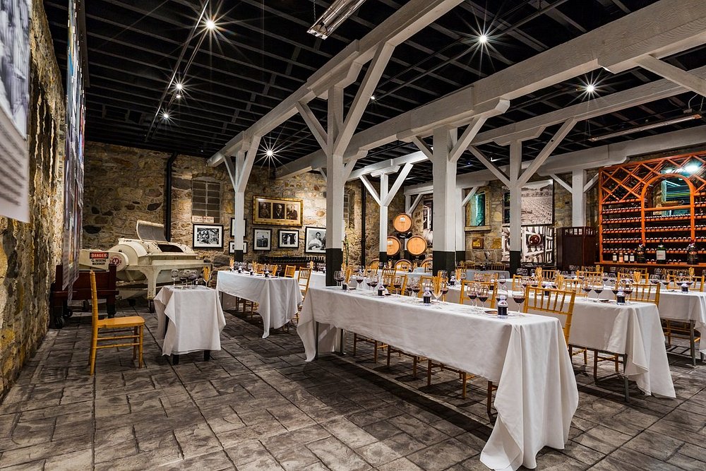 Beaulieu Vineyard wine tasting room in Napa Valley, California
