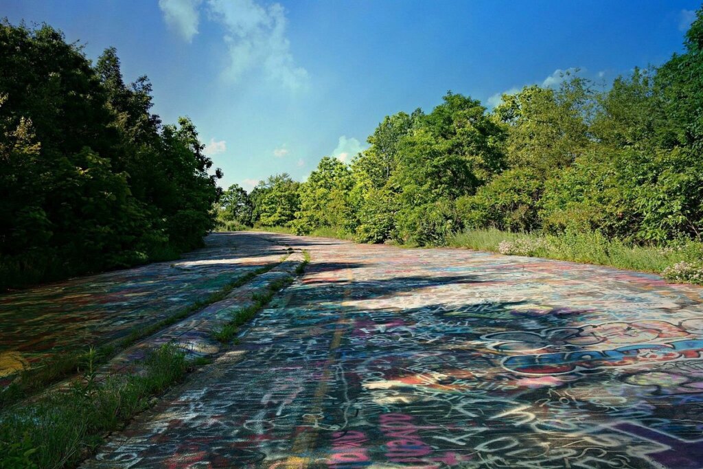 Centralia, Pennsylvania, tells a haunting tale of an abandoned coal town