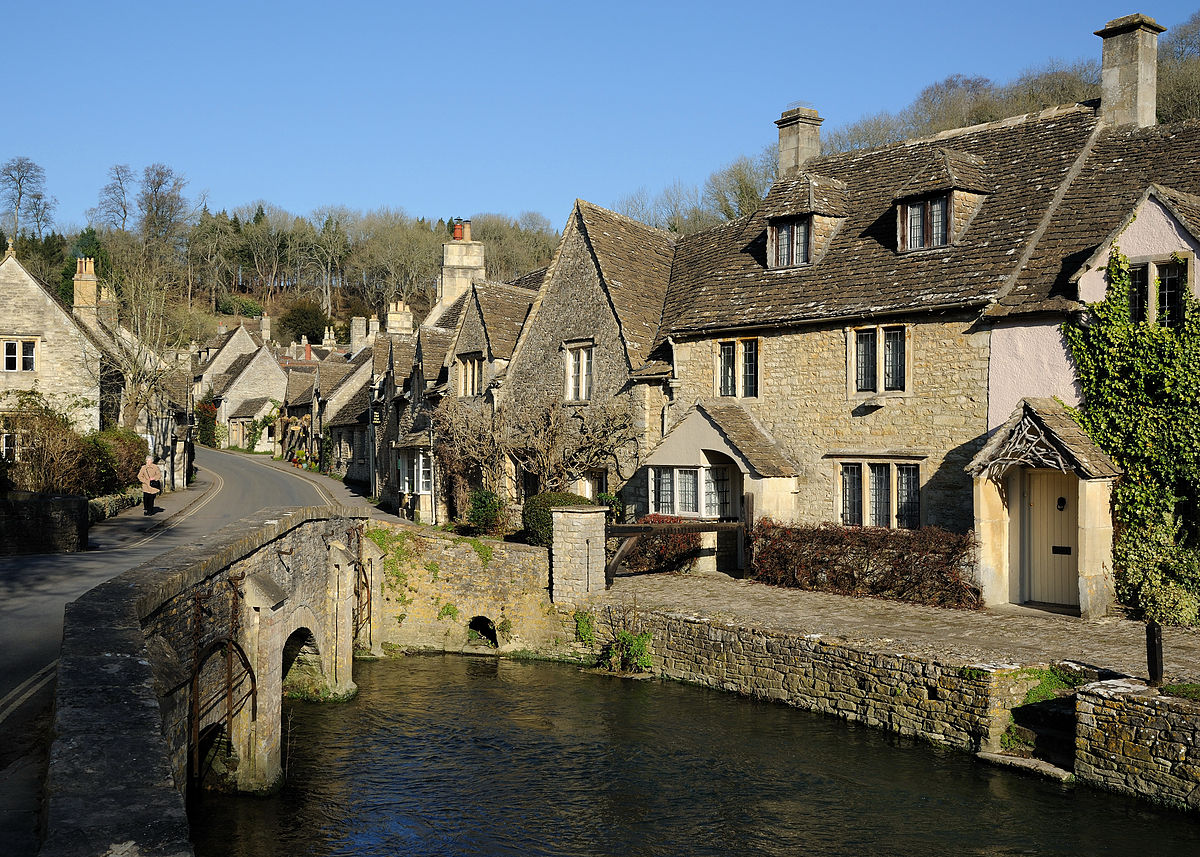 Castle Combe is a small Cotswold village in Wiltshire, England.
