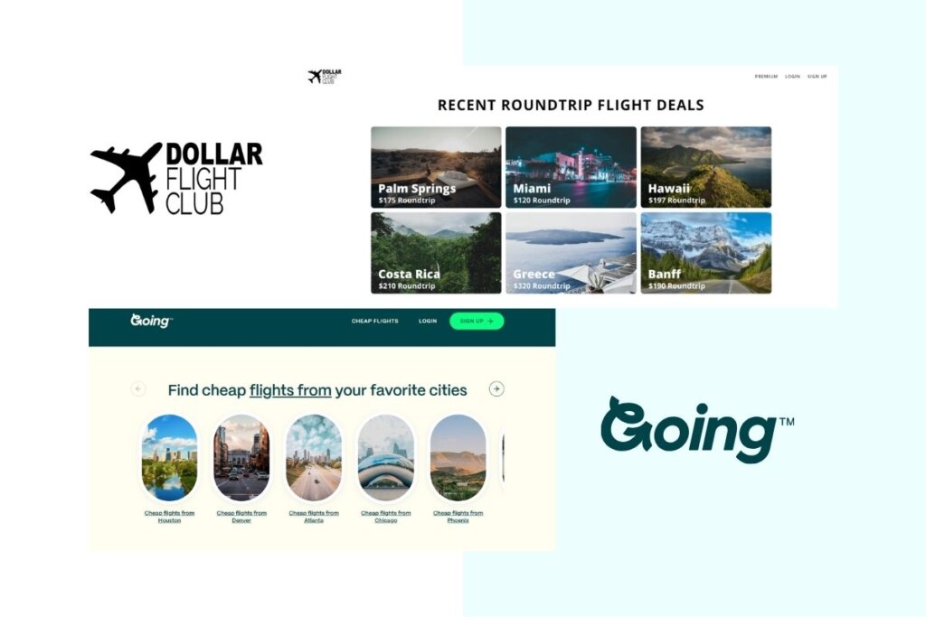 Dollar Flight Club vs Going.com Flight Deals