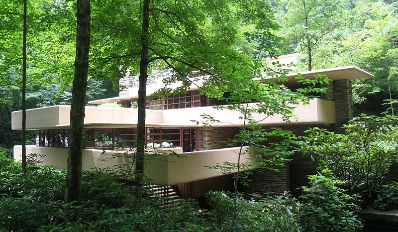 Fallingwater House, an architectural masterpiece in Pennsylvania