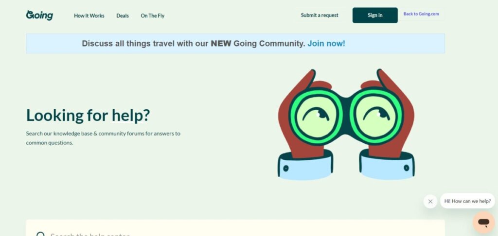 Going.com Help, Customer Support and Service