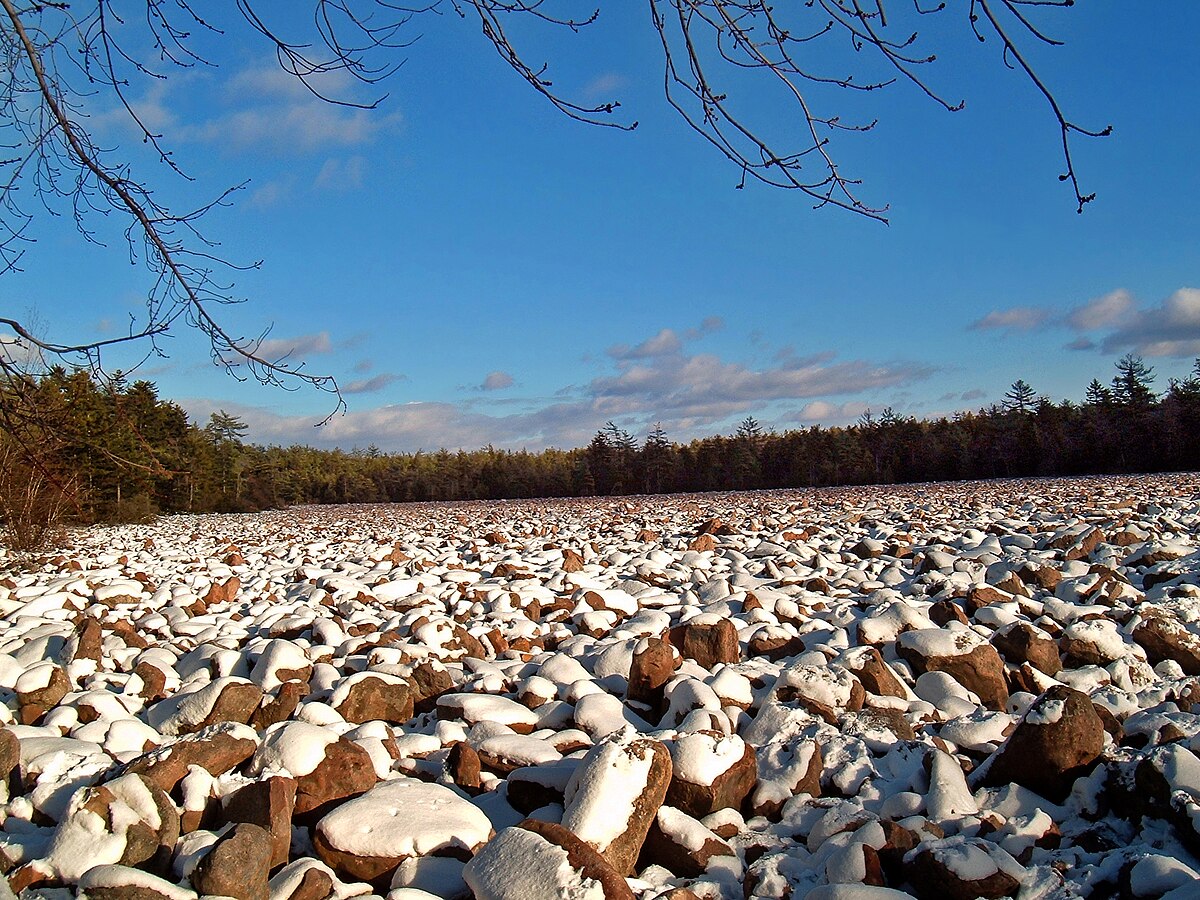 Rocky Boulder Field, Hickory Run State Park.