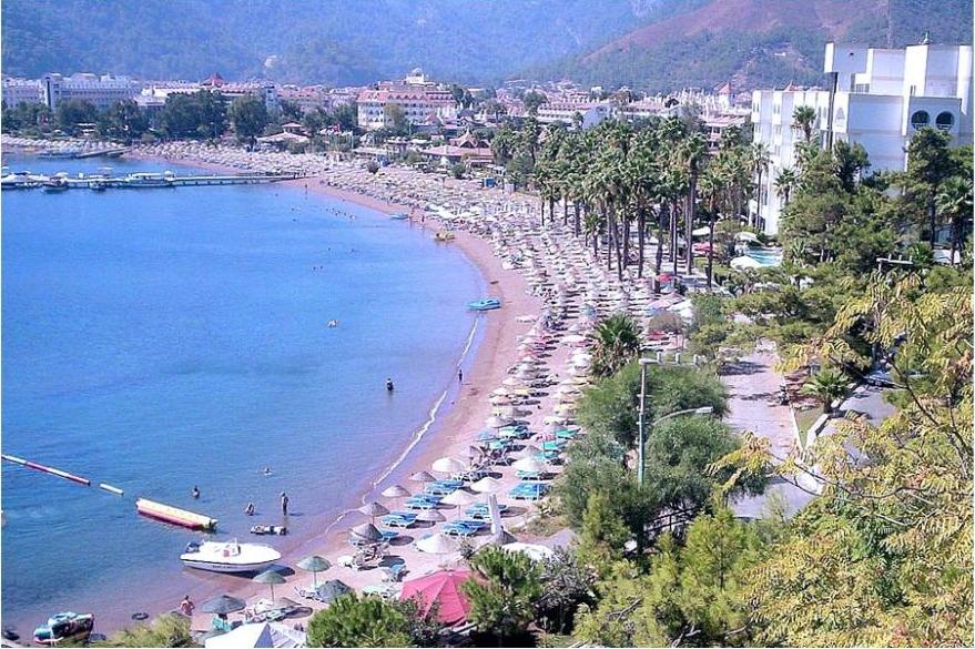 Icmeler Marmaris Beach Turkey