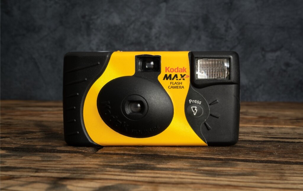 Kodak Max Flash disposable photo camera